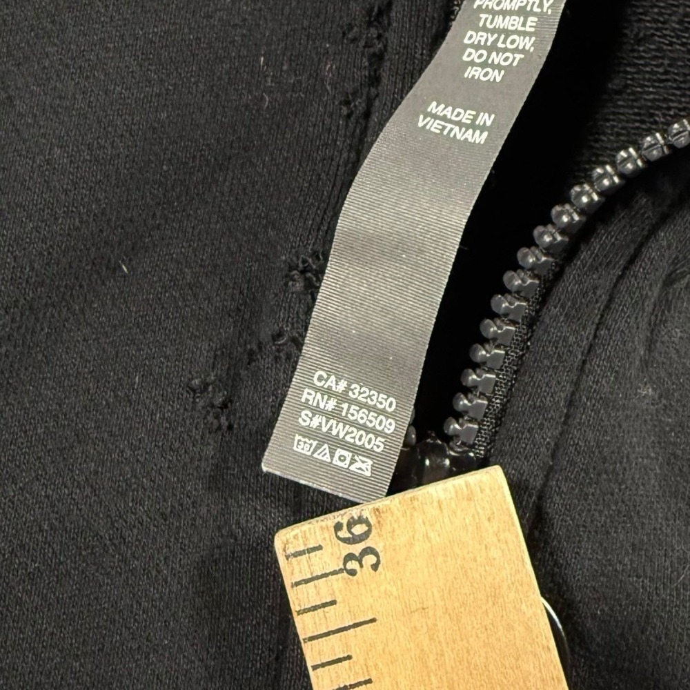 Vuori Sedona Rib Half Zip Sweatshirt Charlotte 49ers Pullover Black Size Small‎ - Picture 7 of 9